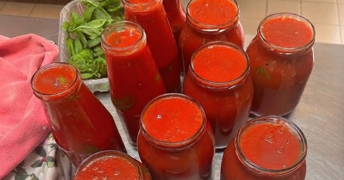 conserve di pomodori